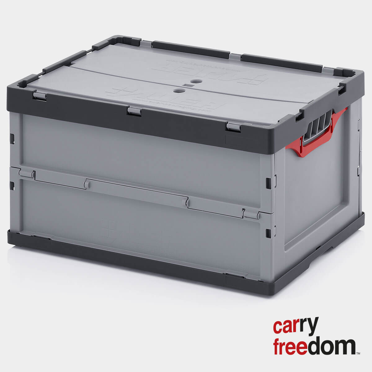 Faltbox Transportbox faltbar im Europalettenmaß Ladeklappe für Faltboxen  ohne Ladeklappe Kufen ohne Kufen Ringstärke 6,5 mm