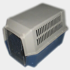 Pet-Box large, 91 x 61 x 66 mm, light grey - blue